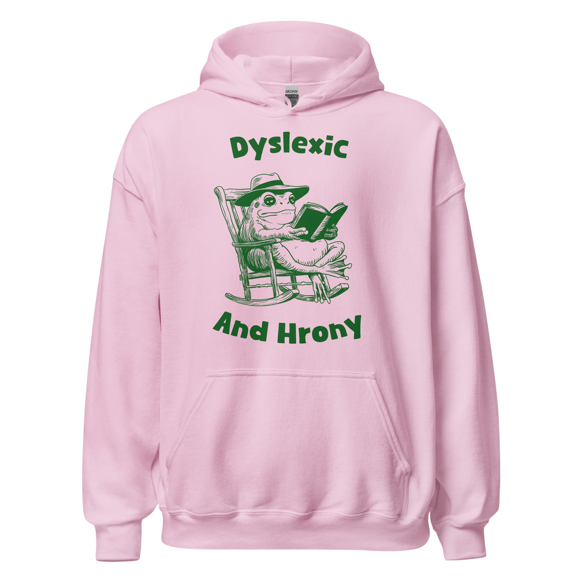 Dyslexic and Hrony Hoodie