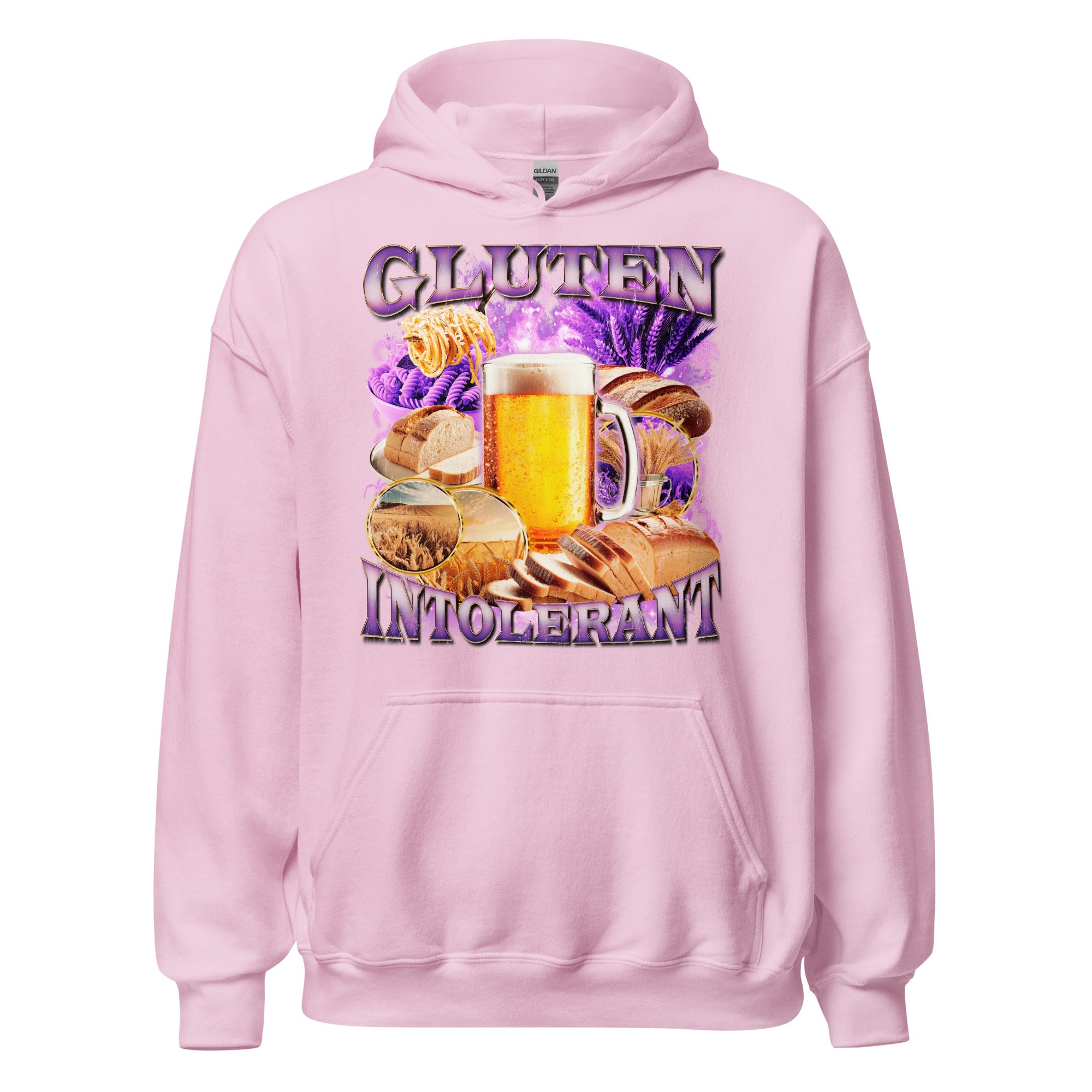 Gluten Intolerant (Updated Design) Hoodie