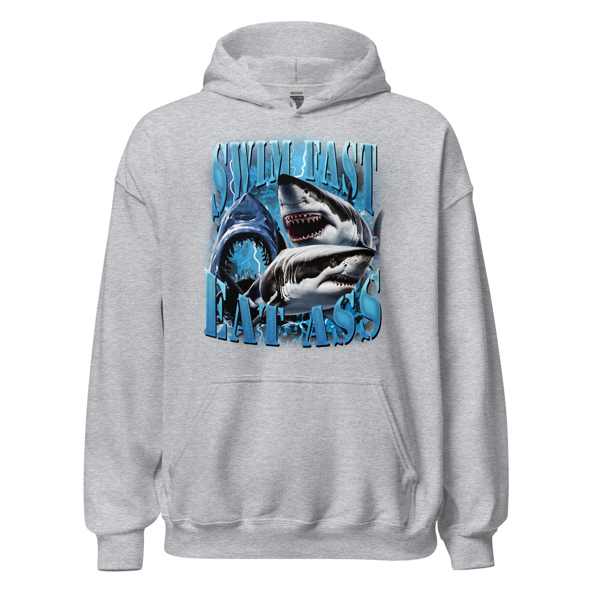 Swim Fast Eat Ass Hoodie