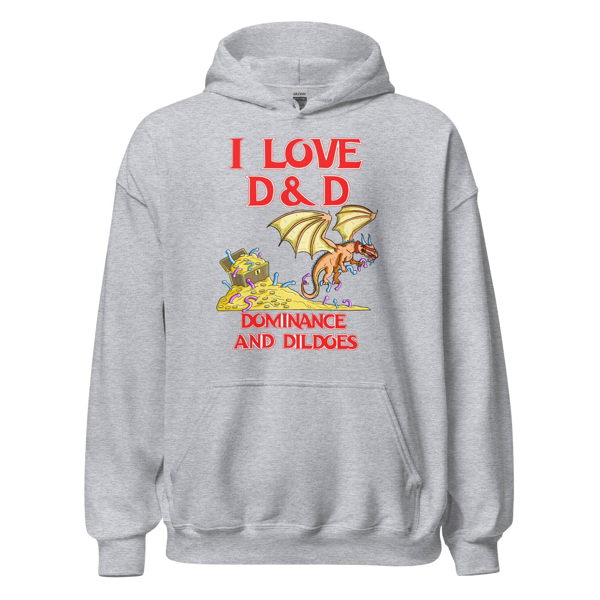 I Love D&D (Dominance and Dildoes) Hoodie