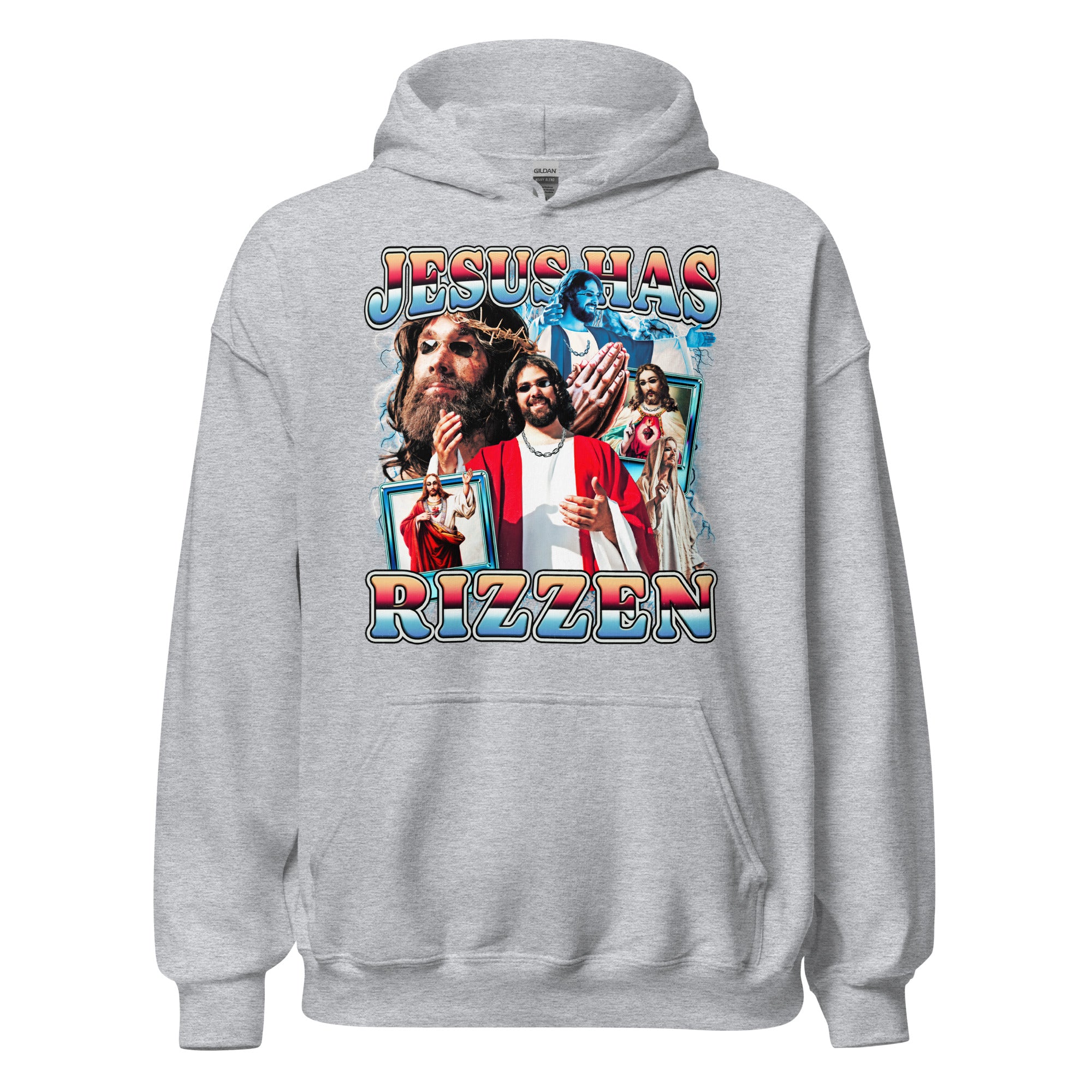 Jesus Has Rizzen (Updated Design) Hoodie