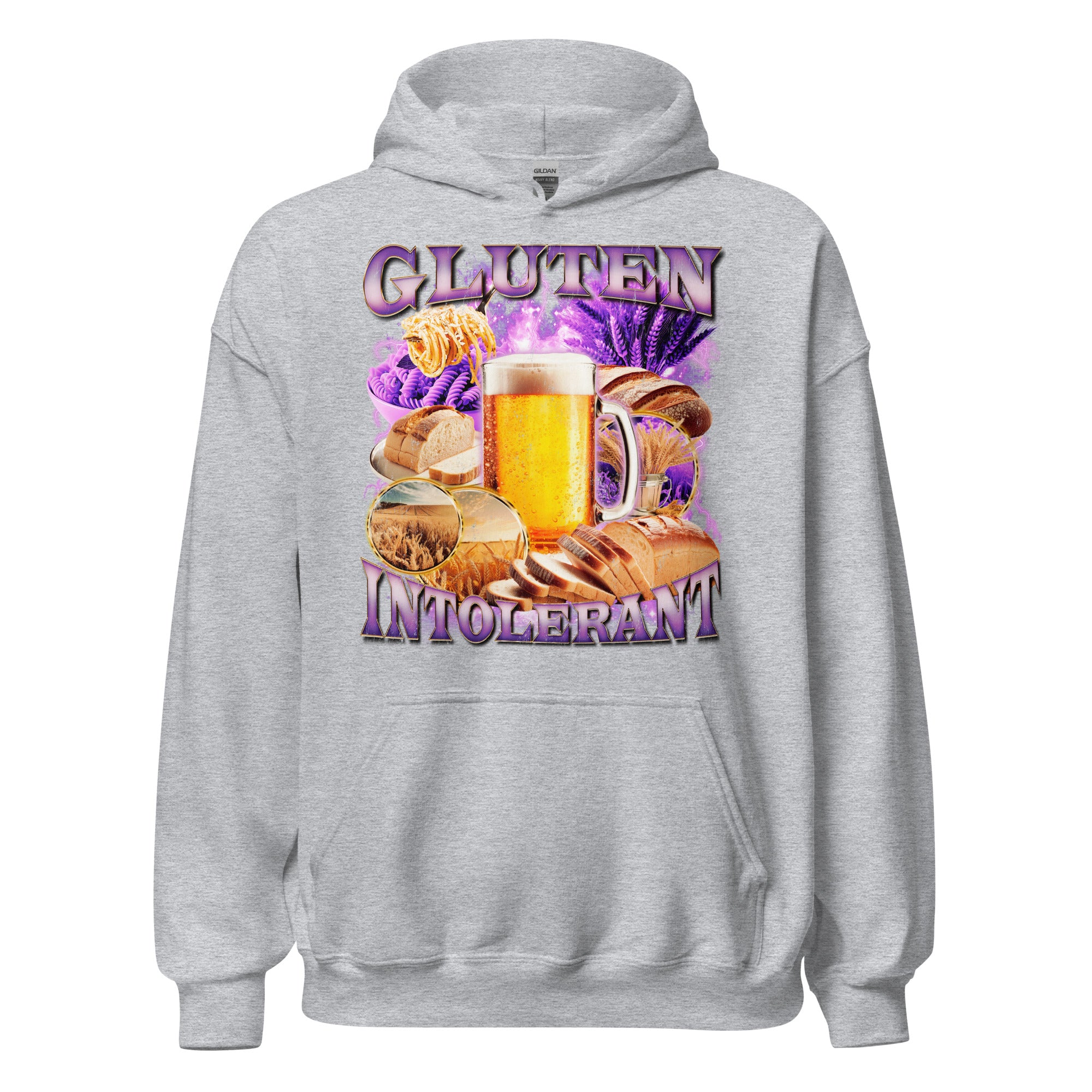 Gluten Intolerant (Updated Design) Hoodie