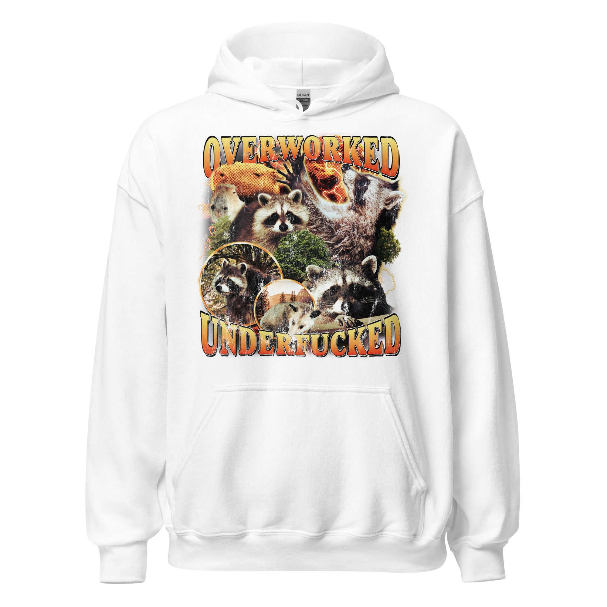 Overworked Underfucked Hoodie