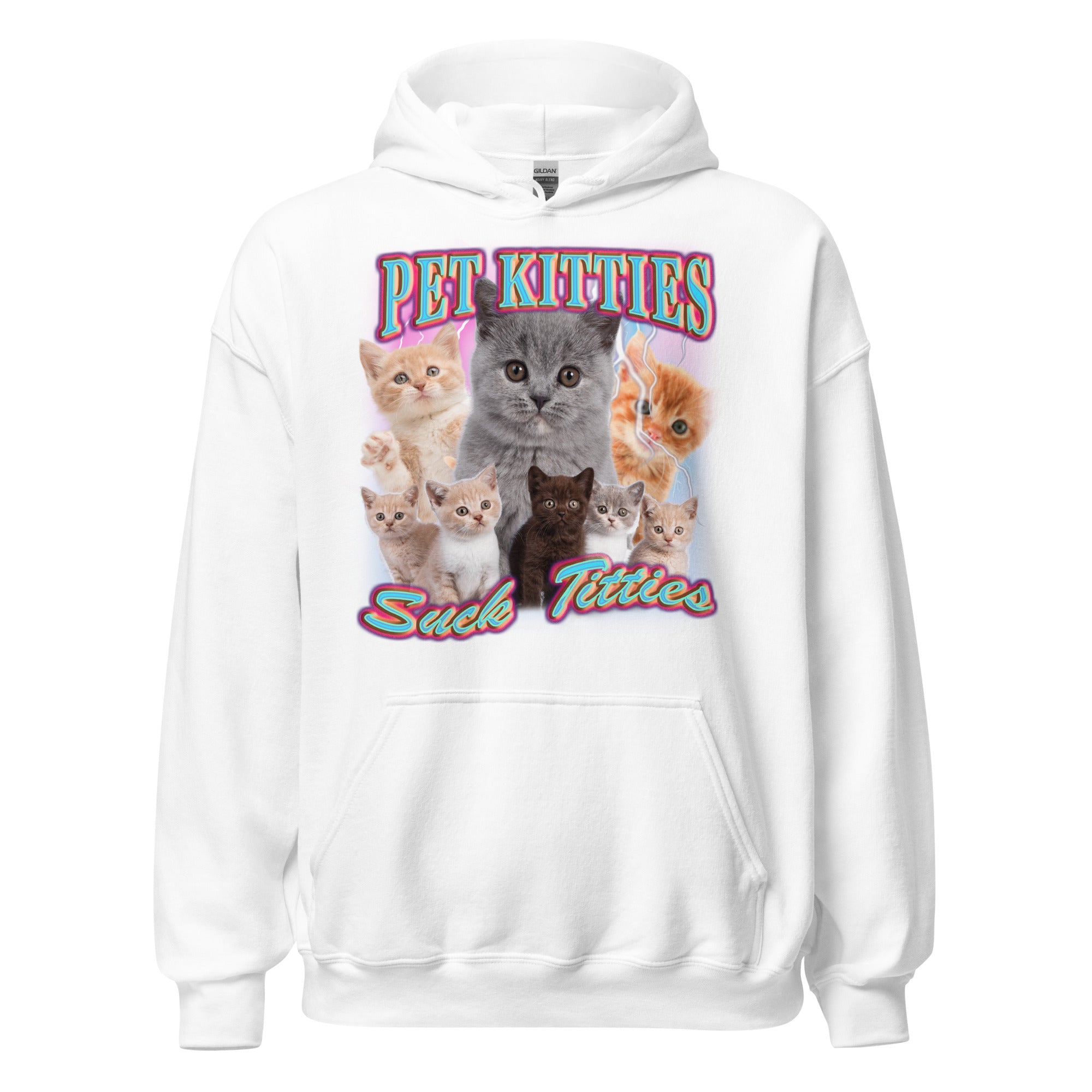 Pet Kitties Suck Titties Hoodie