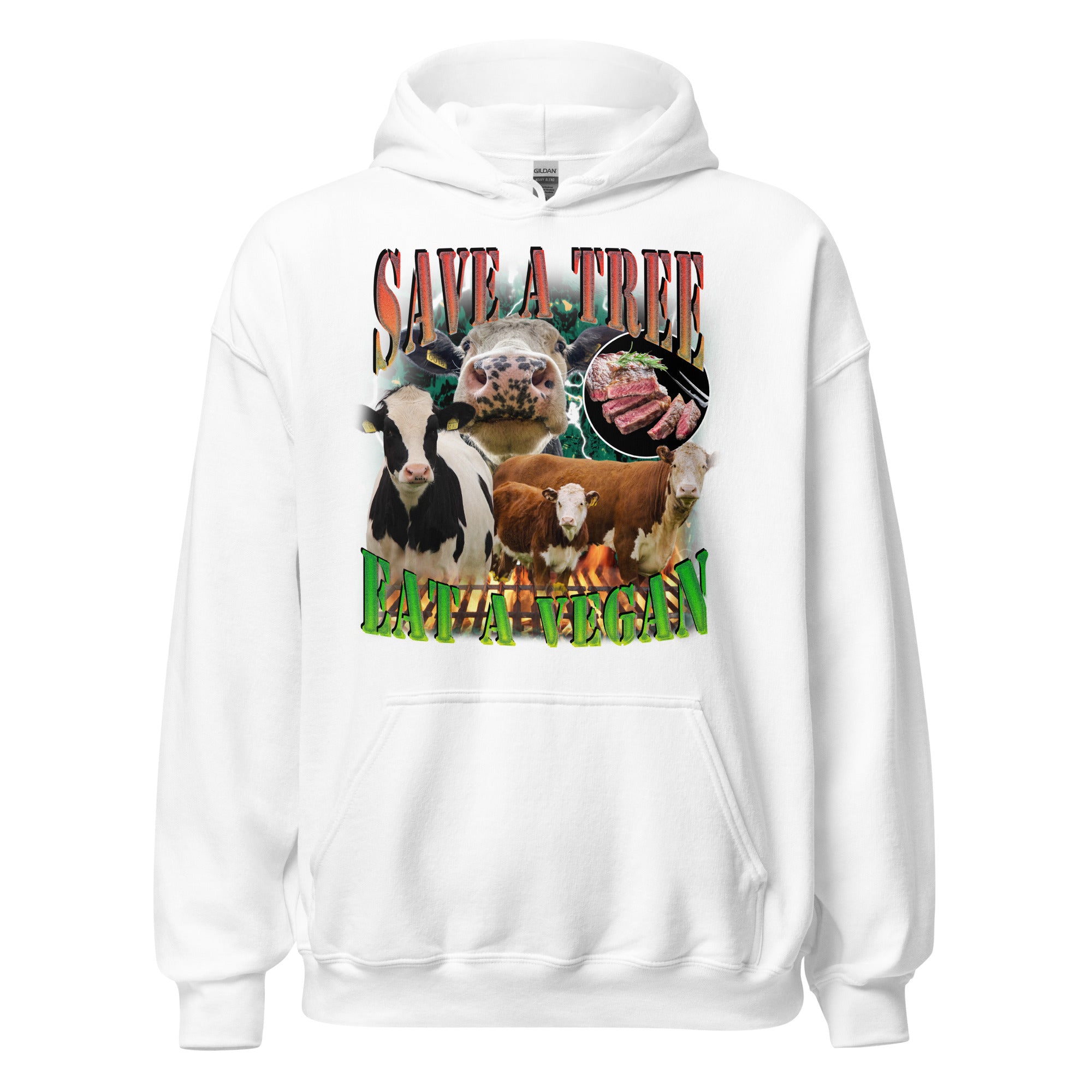 Save a Tree Eat a Vegan Hoodie