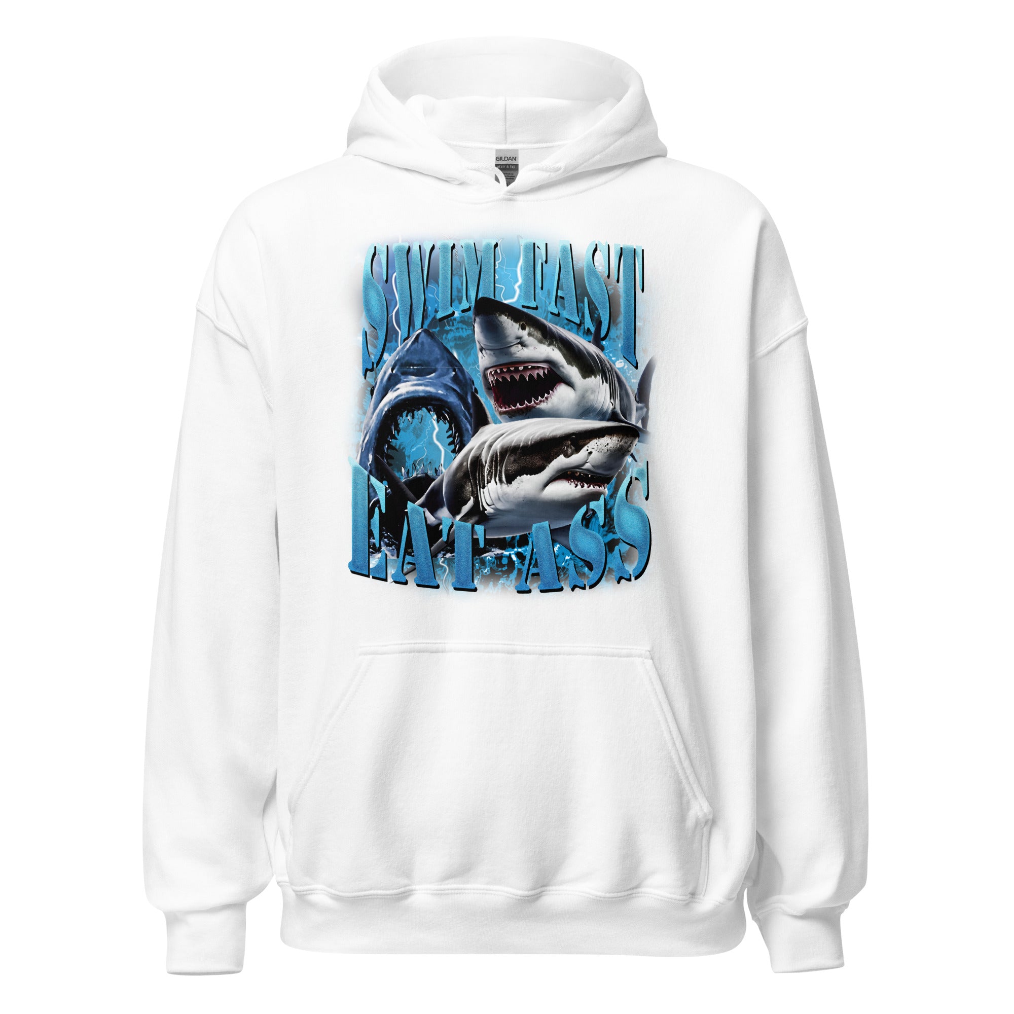 Swim Fast Eat Ass Hoodie