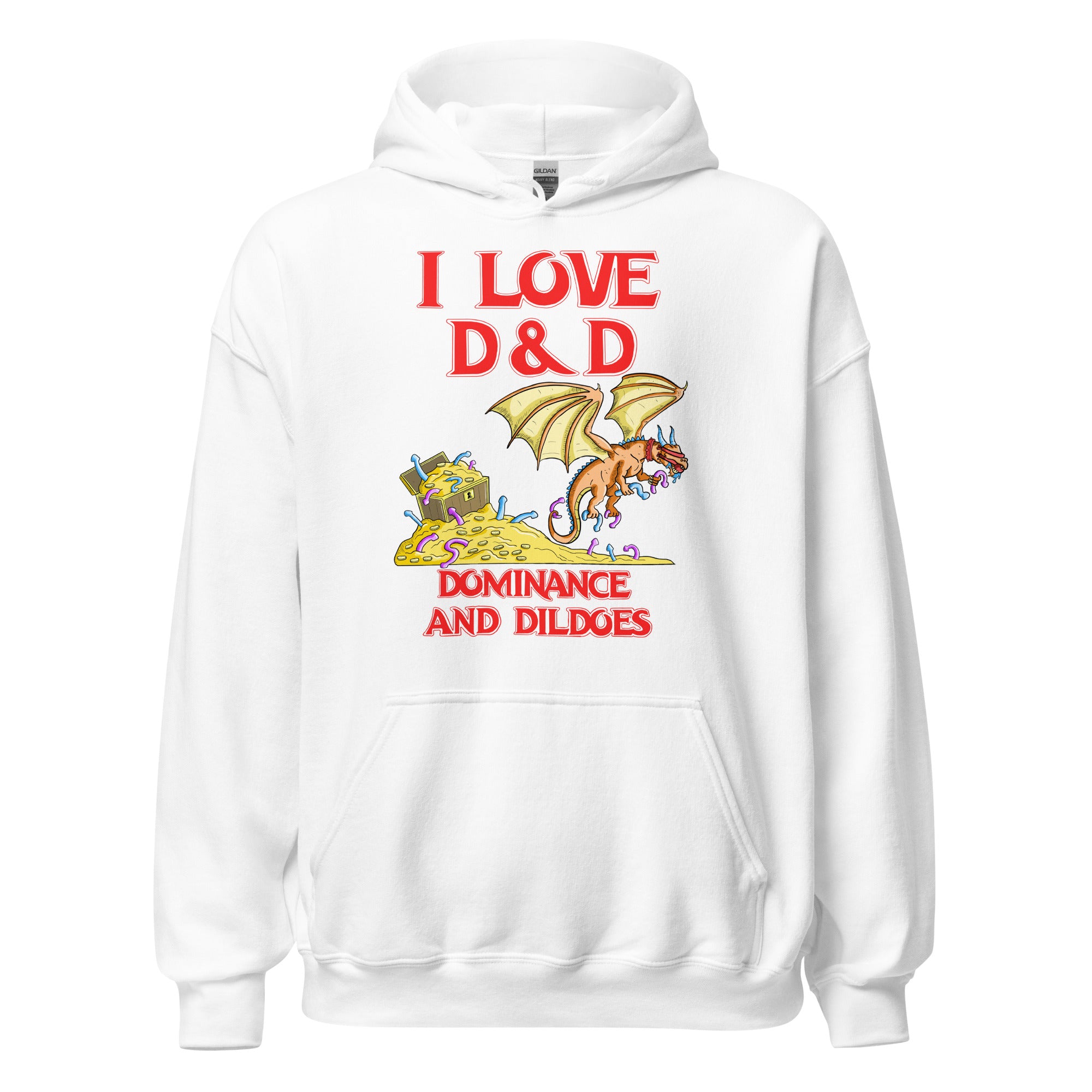 I Love D&D (Dominance and Dildoes) Hoodie