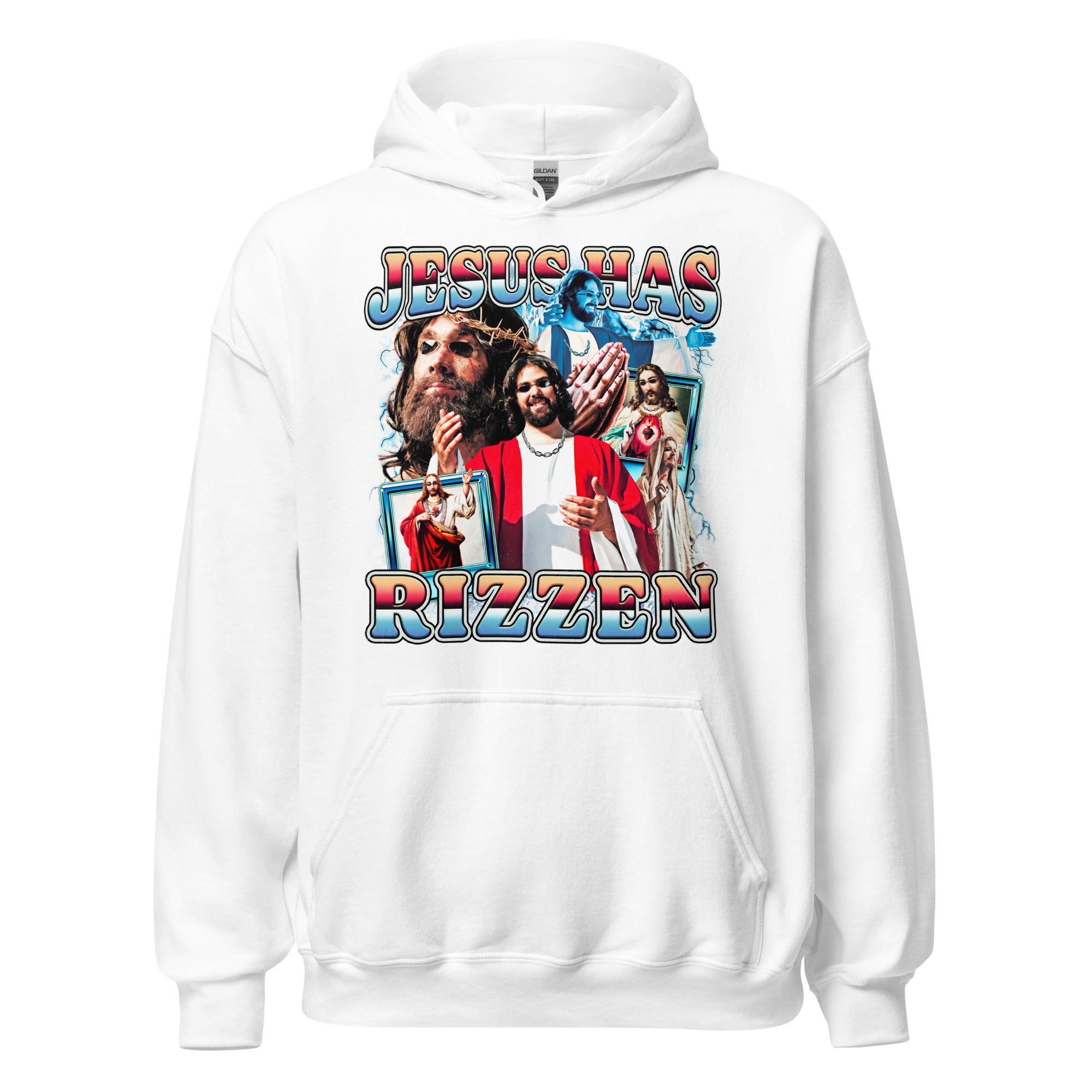 Jesus Has Rizzen (Updated Design) Hoodie