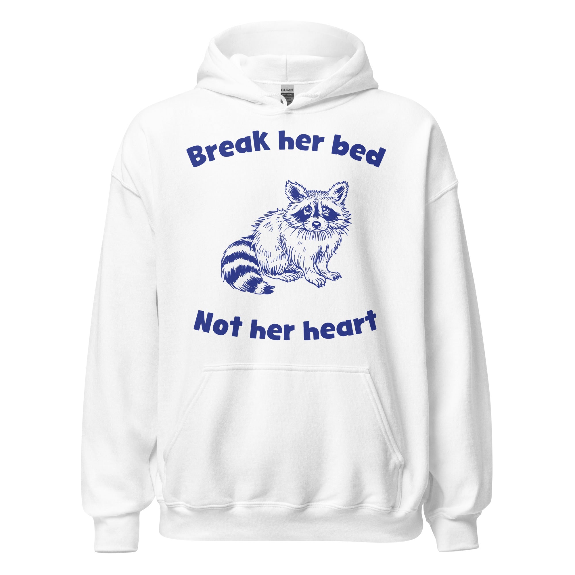 Break Her Bed Not Her Heart Hoodie