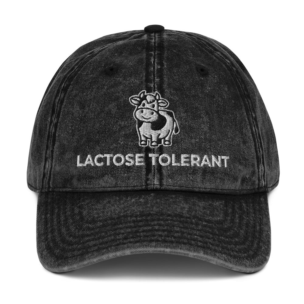 Lactose Tolerant Vintage Cotton Twill Cap