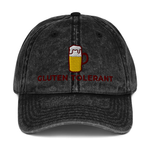 Gluten Tolerant Vintage Cotton Twill Cap