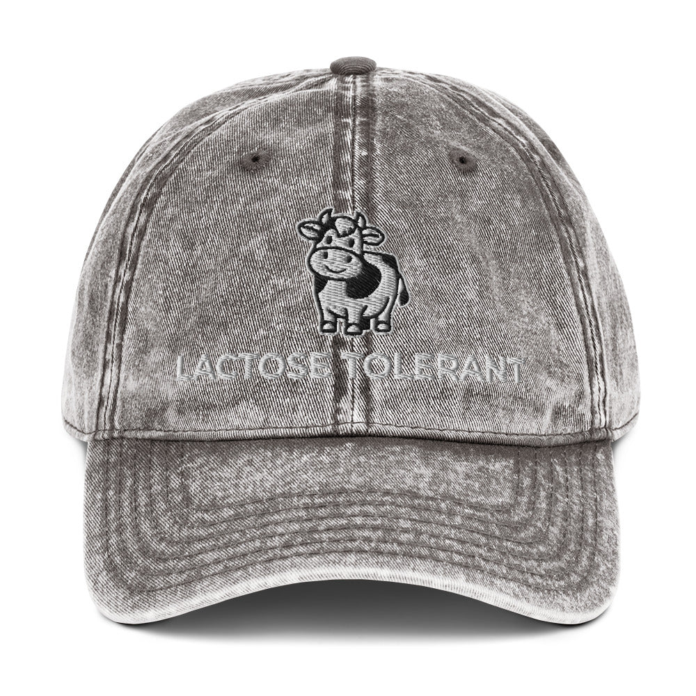 Lactose Tolerant Vintage Cotton Twill Cap