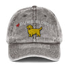 I heart Dumb Blondes Vintage Cotton Twill Cap