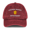 Chicken Nugget Enthusiast Vintage Cotton Twill Cap