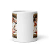 Circumcision Survivor White glossy mug