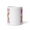 I Put the UTI in Cutie White glossy mug