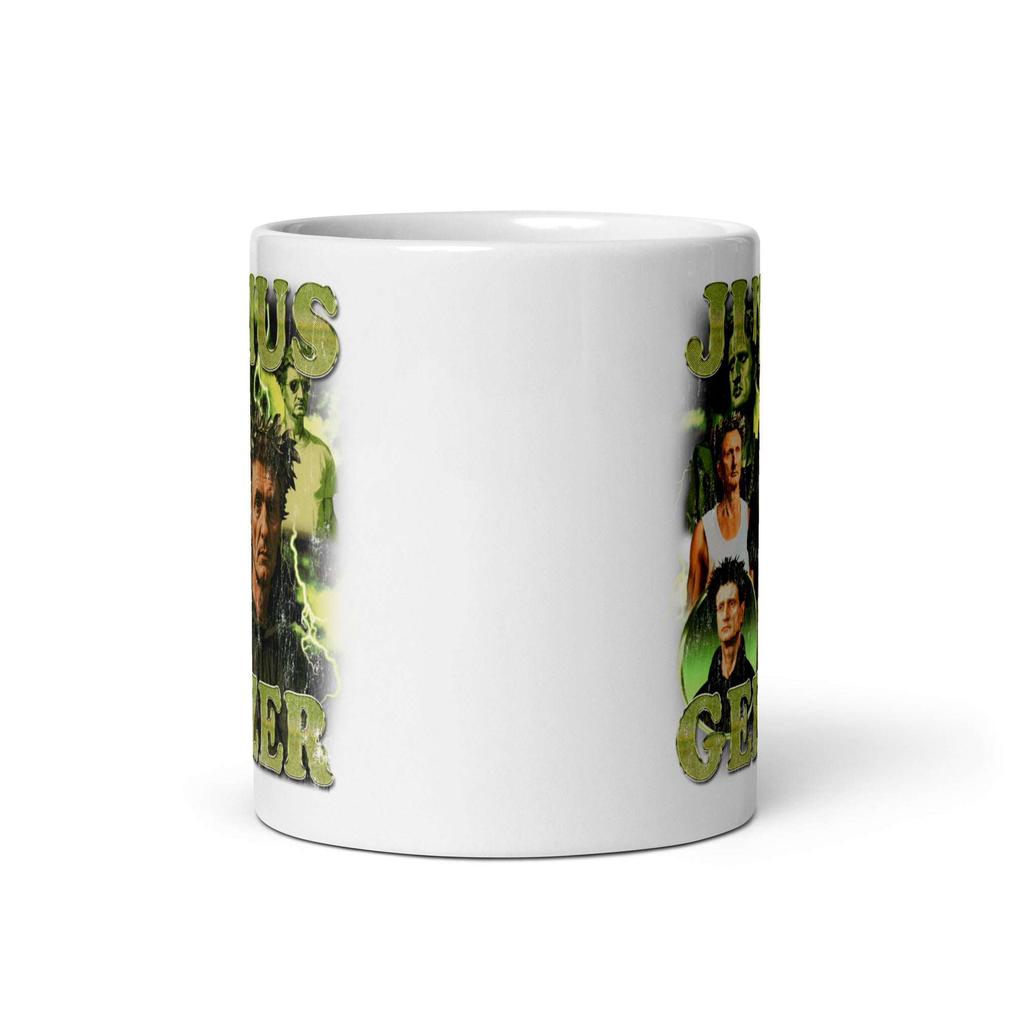 Julius Geezer White glossy mug