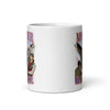 Master Baiter White glossy mug