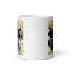 Morbidly a Beast White glossy mug