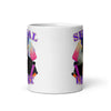 Serial Vapist  White glossy mug