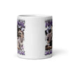 Tummy Ache Survivor White glossy mug