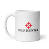 Milf Hunter White glossy mug