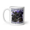 Hemorrhoid Conqueror White glossy mug