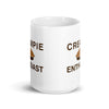 Creampie Enthusiast White glossy mug