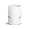 Don't Stop Retrieving White glossy mug