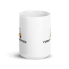 Forklift Certified White glossy mug