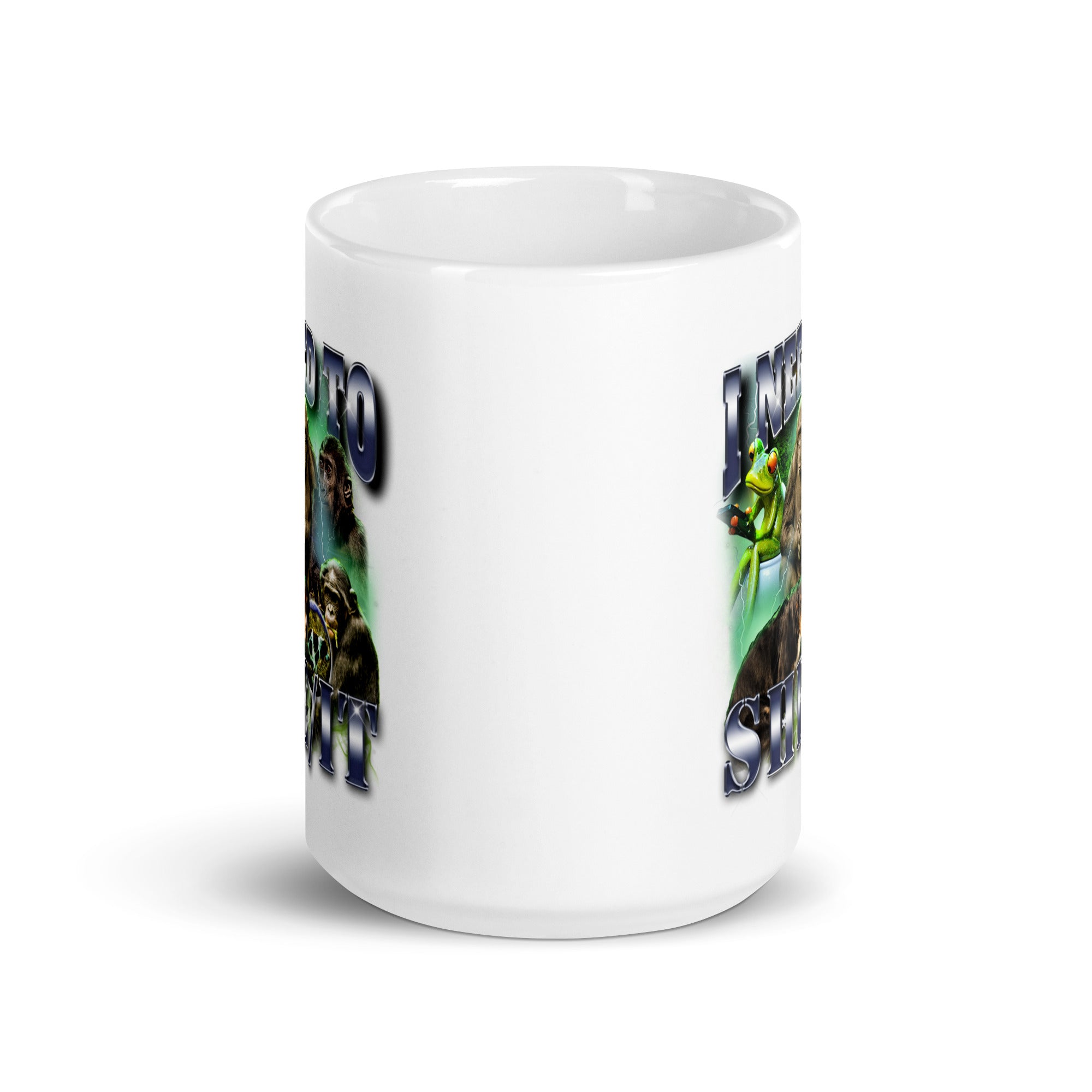 I need to she_it White glossy mug