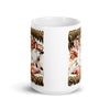 Circumcision Survivor White glossy mug