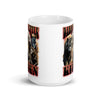 Daddy's Little Kitten White glossy mug