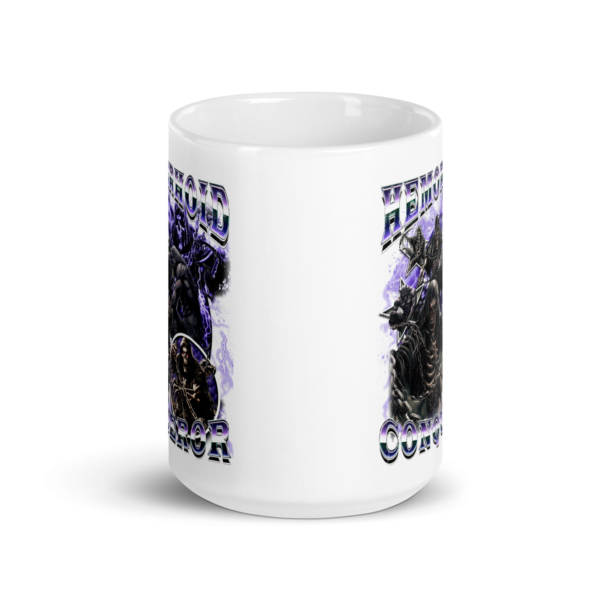 Hemorrhoid Conqueror White glossy mug