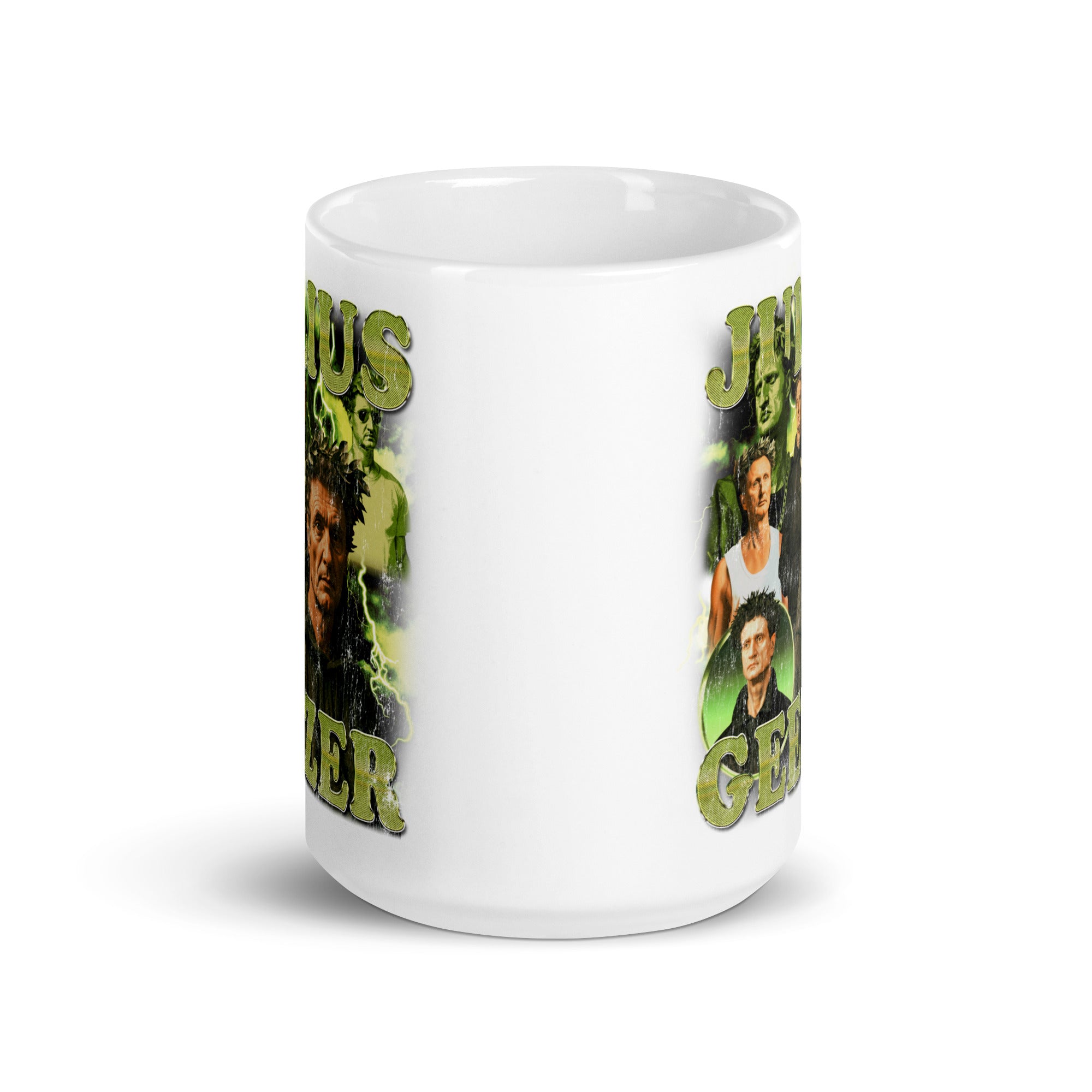 Julius Geezer White glossy mug