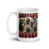 Daddy's Little Kitten White glossy mug