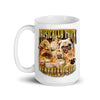 Physically Thick Mentally Sick White glossy mug