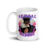 Serial Vapist  White glossy mug