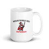 Registered Sex Defender White glossy mug