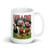 Save a Tree Eat a Vegan White glossy mug