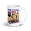 Professional Pussy Eater White glossy mug