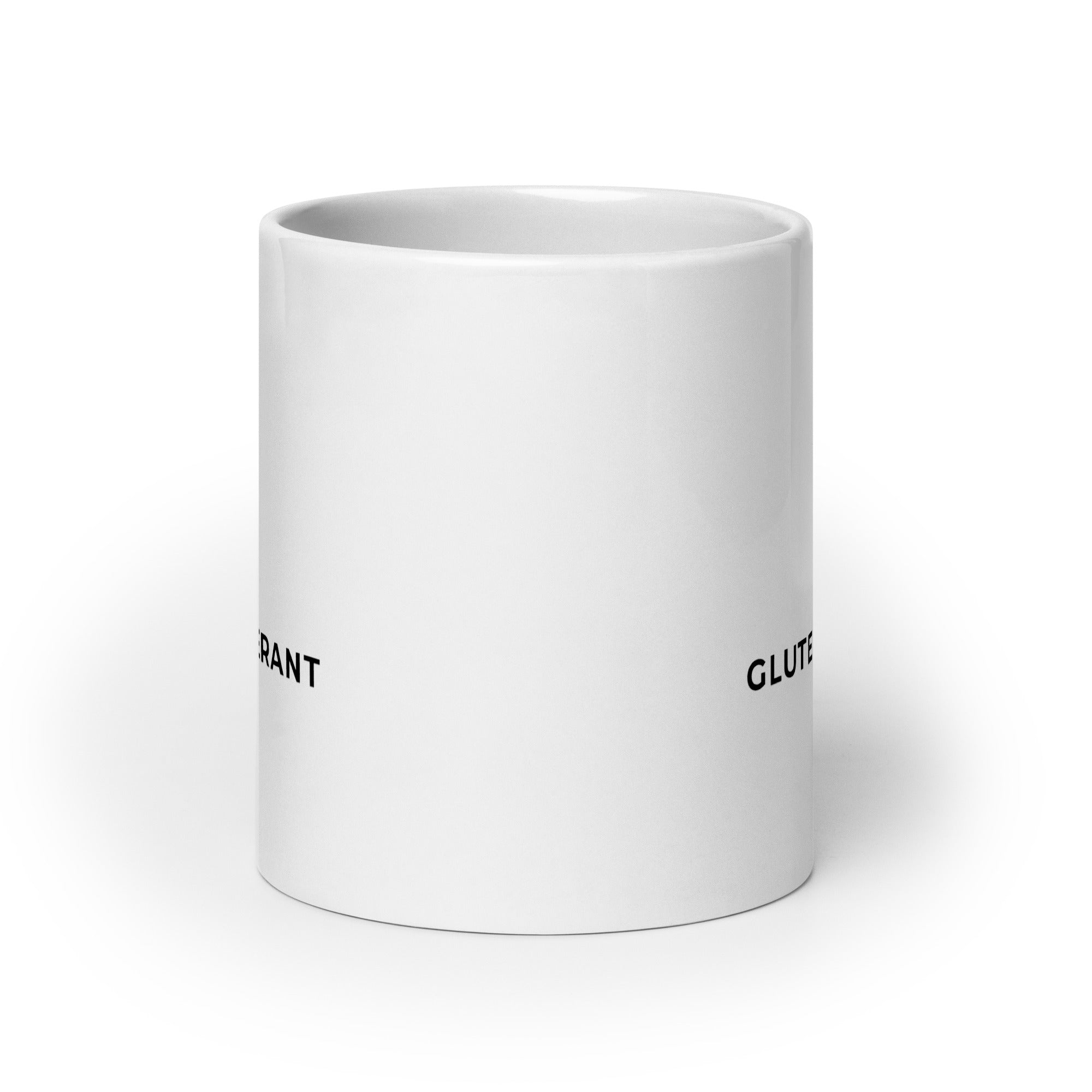 Gluten Tolerant White glossy mug