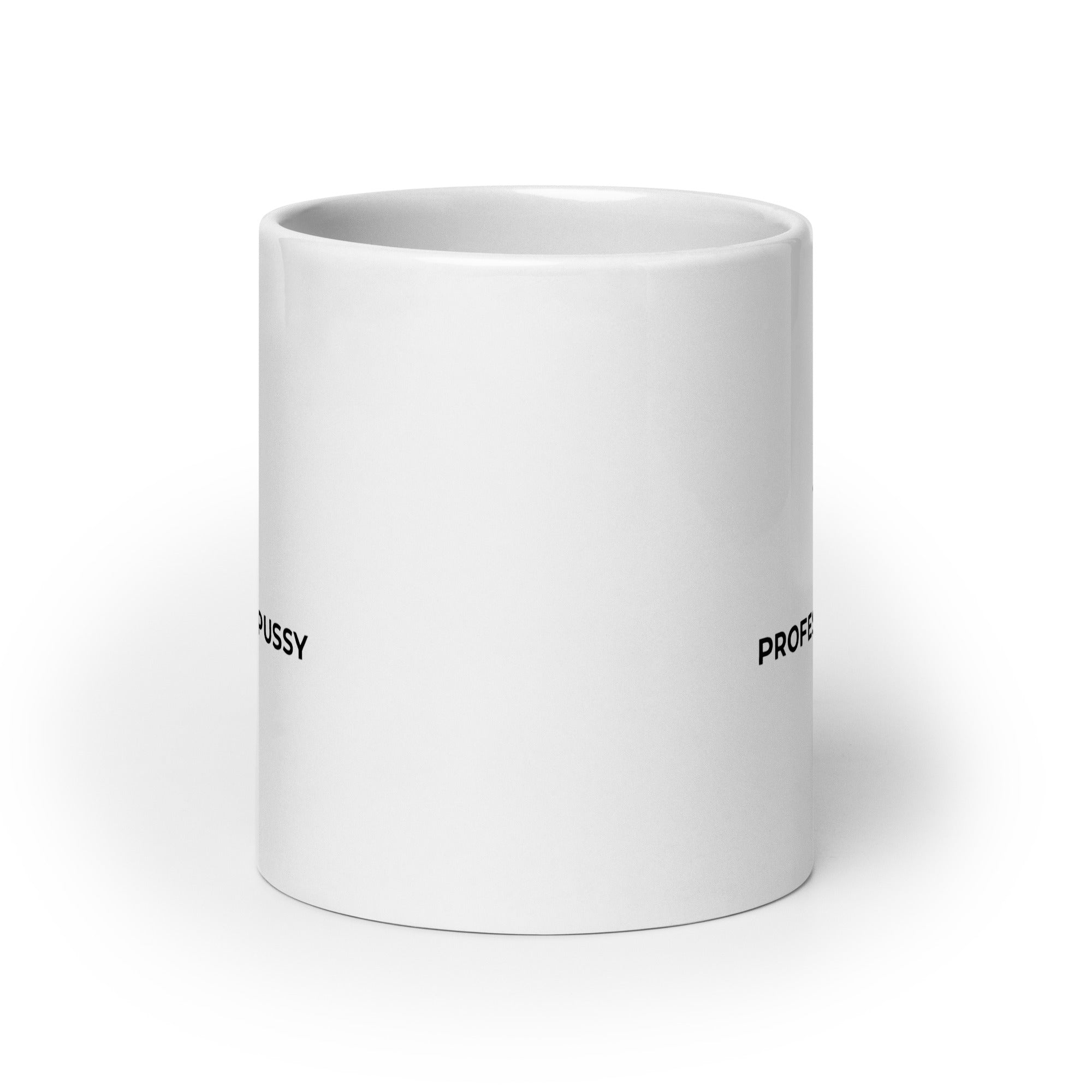 Professional Pussy Eater White glossy mug