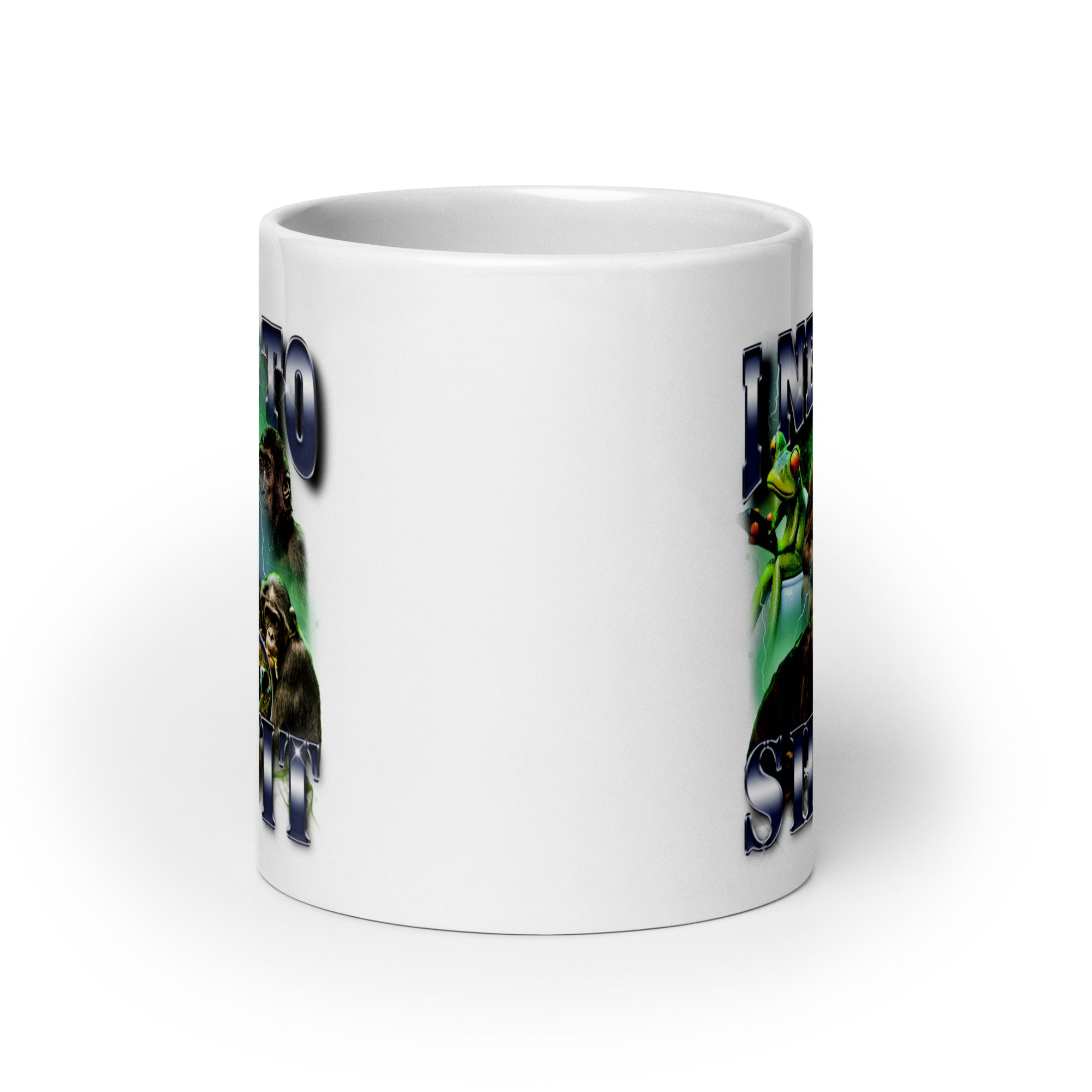 I need to she_it White glossy mug