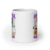 Oat Milk Drinker White glossy mug