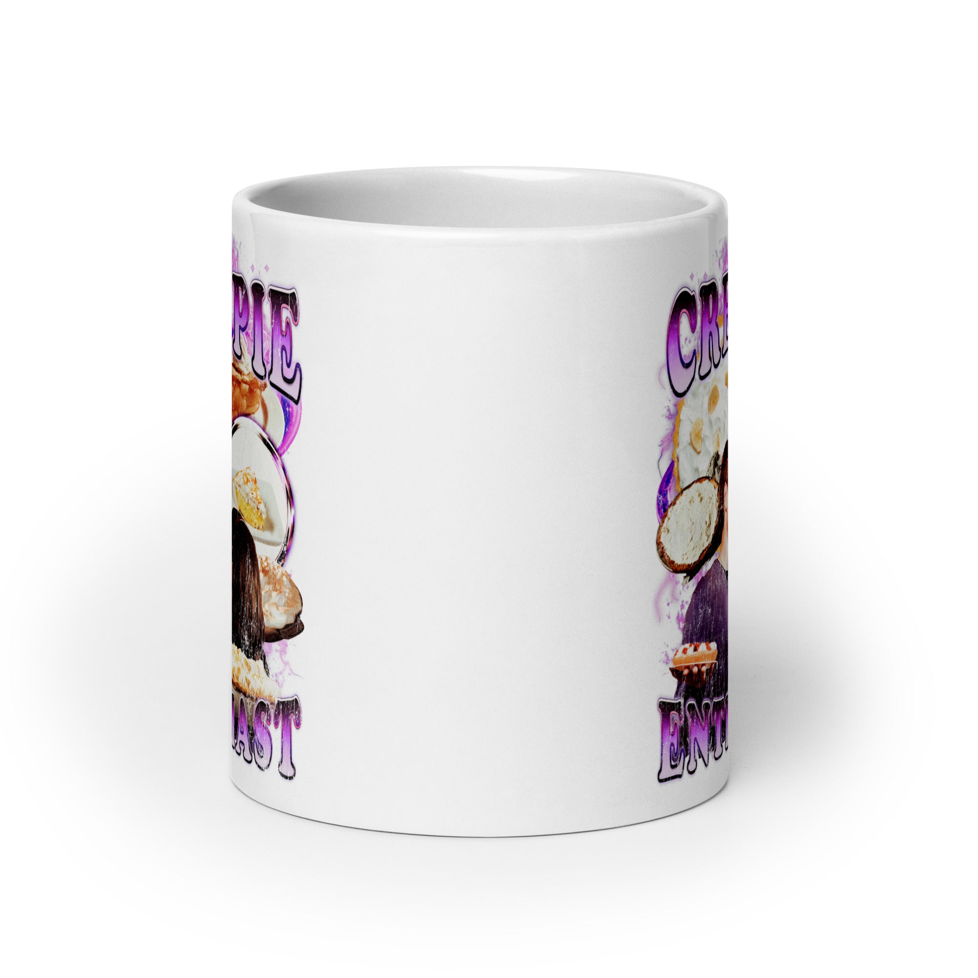 Creampie Enthusiast White glossy mug