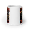 Daddy's Little Kitten White glossy mug