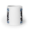 Human by Chance Alpha by Choice White glossy mug