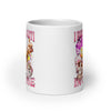 I Put the UTI in Cutie White glossy mug