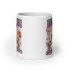 Pet Kitties Suck Titties White glossy mug